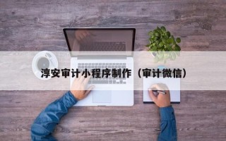 三亚淳安审计小程序制作（审计微信）