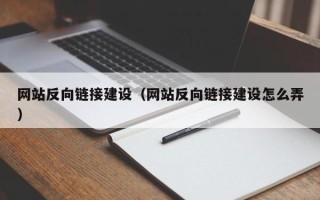 三亚网站反向链接建设（网站反向链接建设怎么弄）